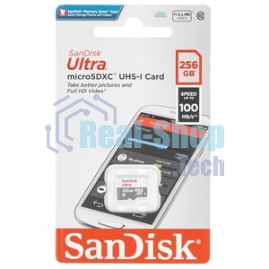 Флеш карта MICRO SDXC 256Gb UHS-I SDSQUNR-256G-GN3MN SANDISK