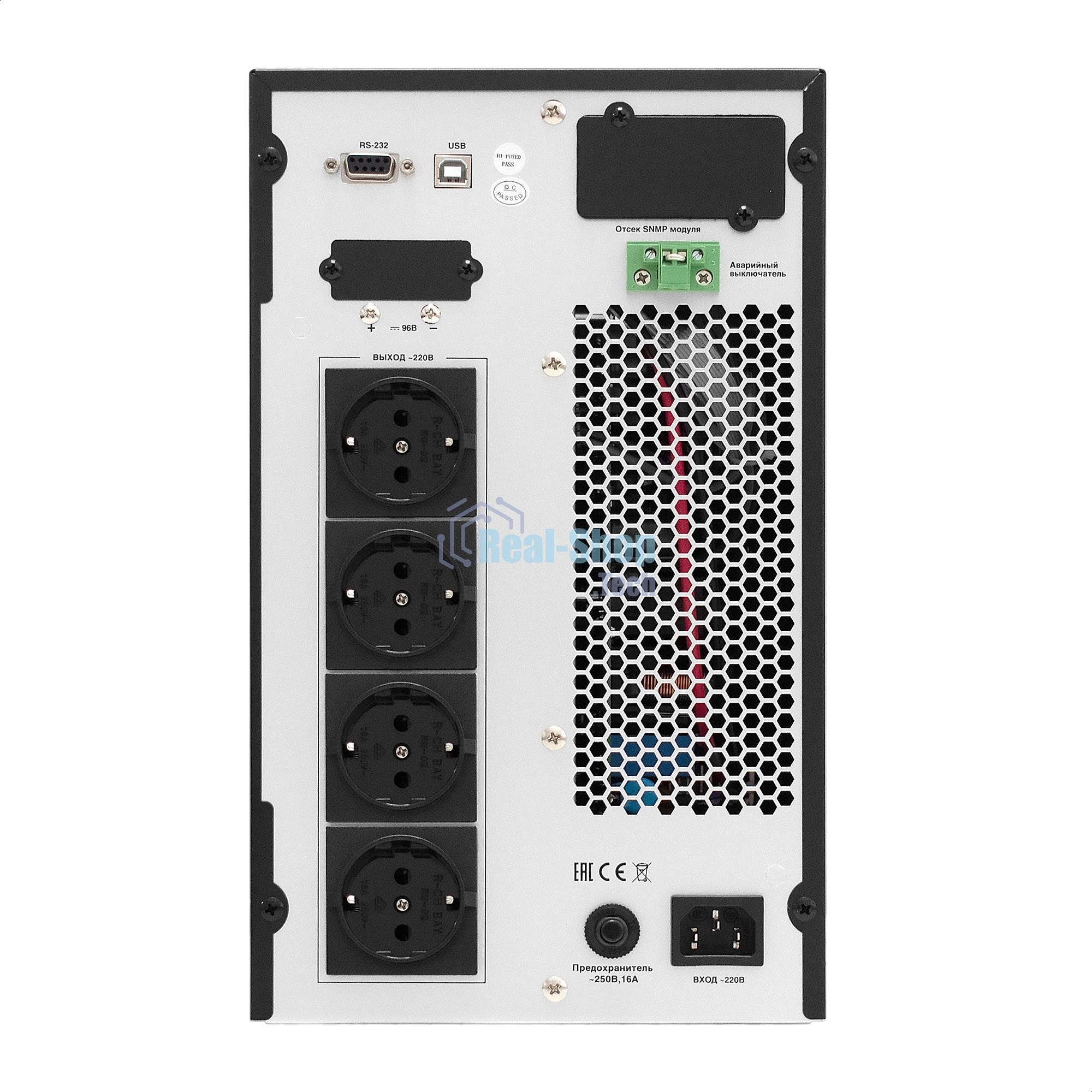 Источник бесперебойного питания On-line ExeGate PowerExpert TL-2000.72V.LCD.AVR.4SH.USB.RS232.SNMP 2000VA/2000W, On-Line, PF=1, LCD, 4*Schuko, RS232, USB, SNMP-slot, встроенные батареи 12V 7.2Ah- 6шт, возможность подключения до 4 внешних батарейных блоков 72В, Tower, металлический корпус, Black