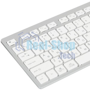Клавиатура беспроводная A4Tech Fstyler FBX50C, USB, Bluetooth/Радиоканал, серый