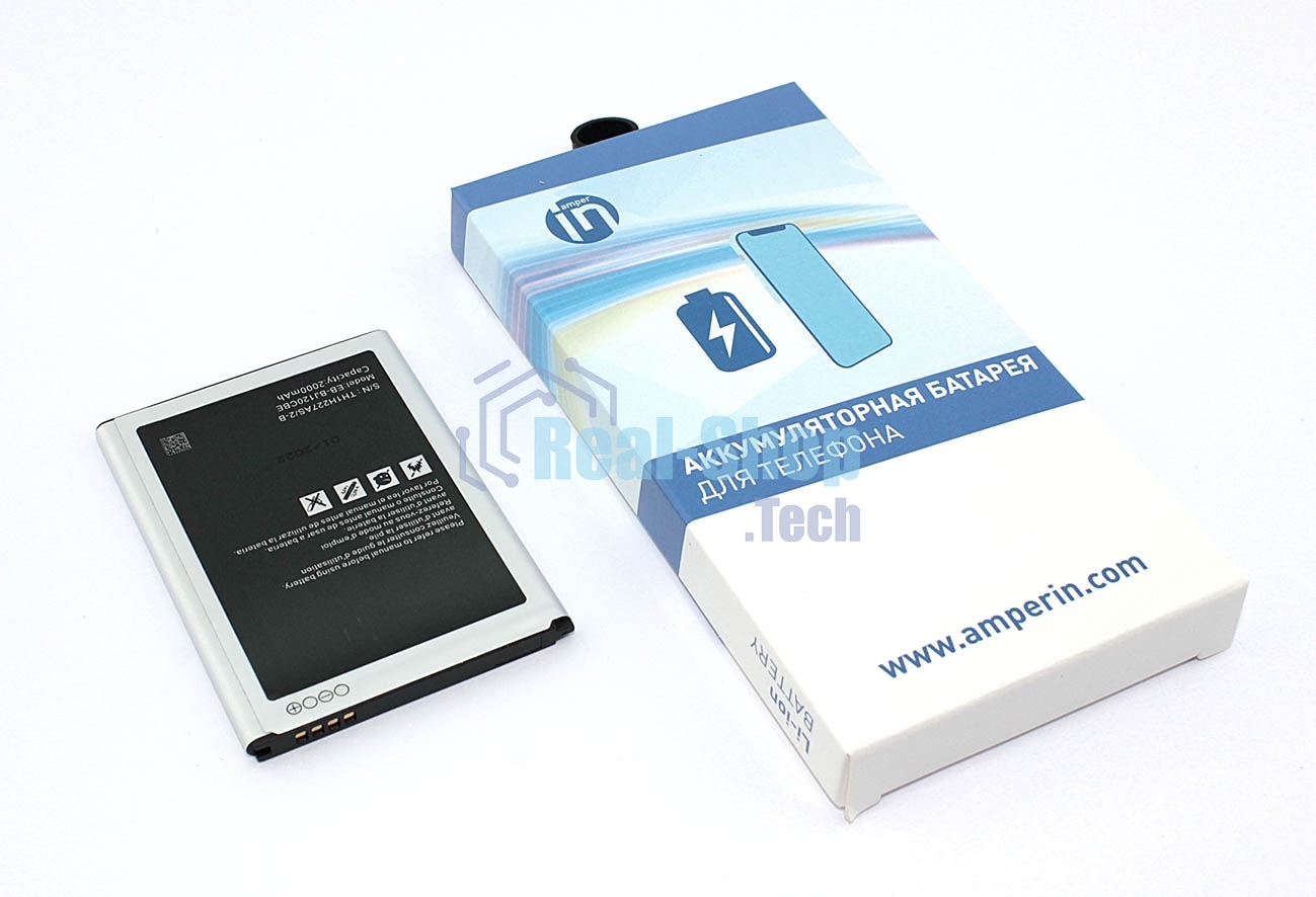Аккумуляторная батарея Amperin для Samsung Galaxy J1 SM-J120F (EB-BJ120BBE) 1800mAh