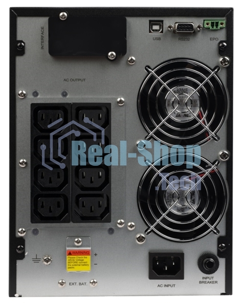 Источник бесперебойного питания Smartwatt XPERT 2kVA 1800Вт 2000ВА черный