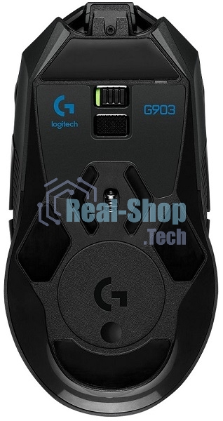 Мышь беспроводная Logitech G903 LIGHTSPEED черный, 25600 dpi, радиоканал, USB, кнопки - 11