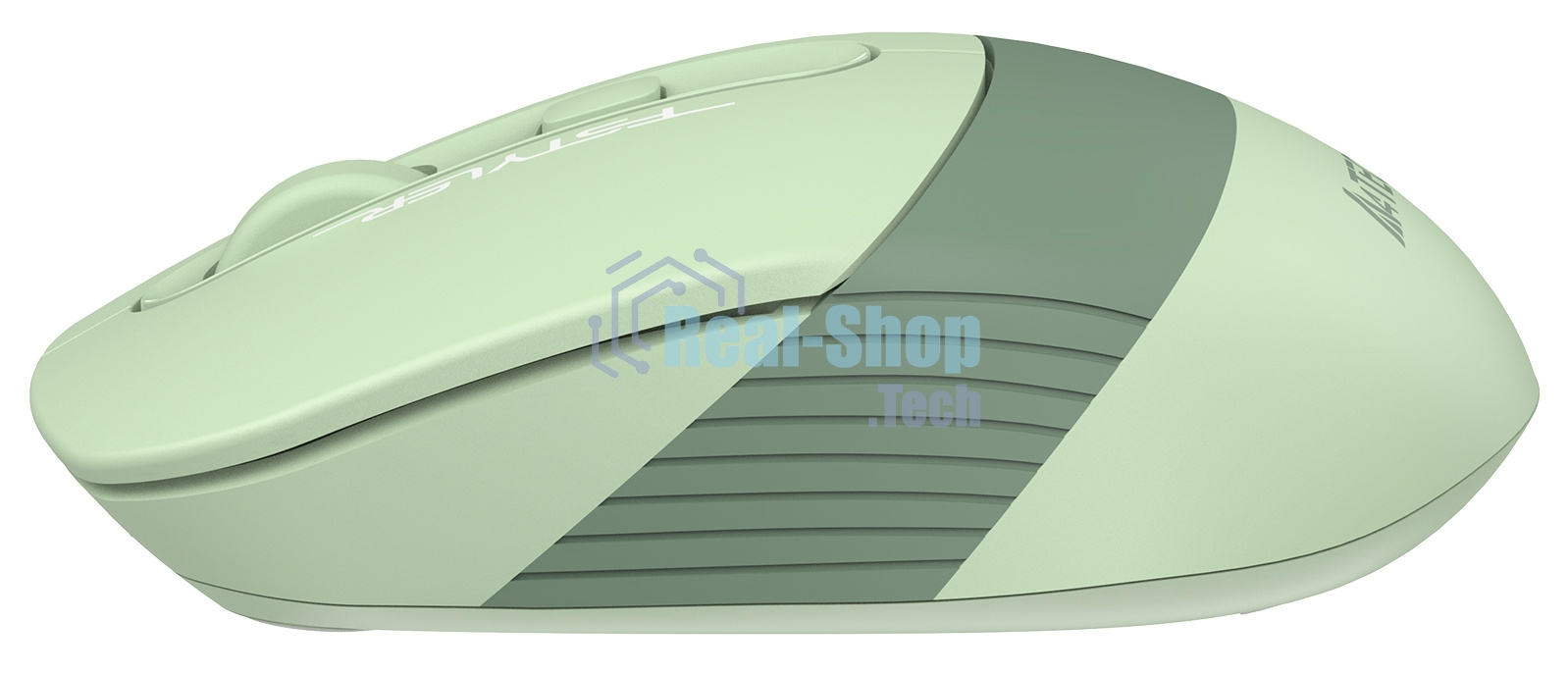 Мышь беспроводная A4Tech Fstyler FB10C зеленый, 2000 dpi, радиоканал, Bluetooth, USB, кнопки - 4