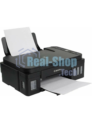 МФУ струйное Canon PIXMA G3410 (2315C009), A4, цветное, печ. 8.8 стр/мин (ч/б) 5 стр/мин (цвет), скан. до 19 стр/мин., 4800x1200 dpi (принтер) 1200х600 dpi (сканер), USB, Wi-Fi