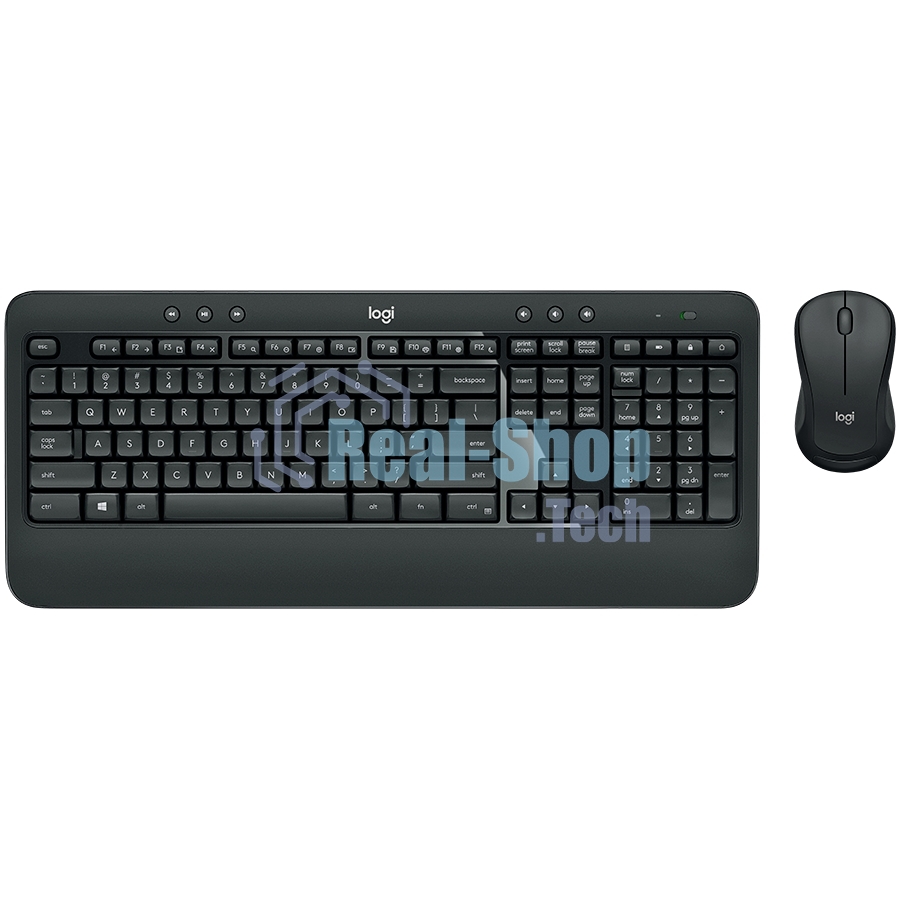 Комплект клавиатура+мышь Logitech MK540 Advanced беспроводной, USB, 1000 DPI, чёрный