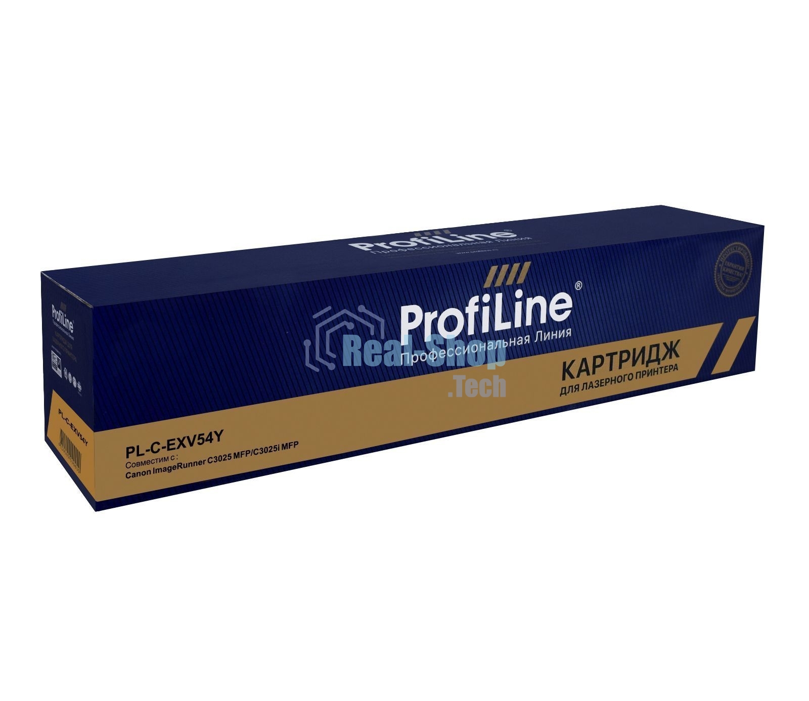 Картридж Тонер-туба ProfiLine PL-C-EXV54Y для принтеров Canon ImageRunner C3025 MFP/C3025i MFP желтый 8500 копий