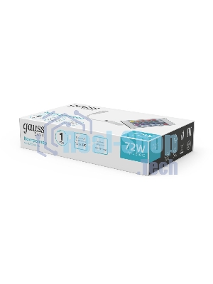 Контроллер RGB Gauss Basic для ленты LED 12V 72W 1/200
