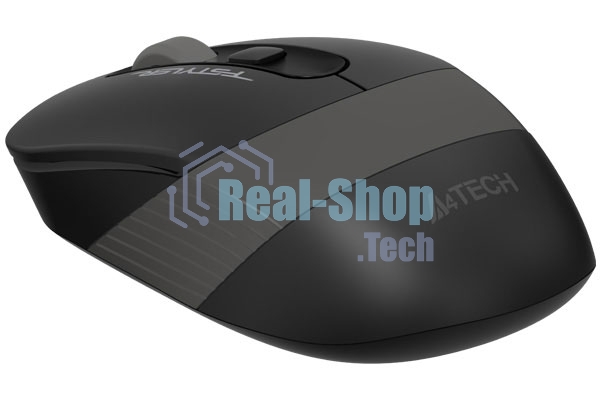 Мышь беспроводная A4Tech Fstyler FG10 черный/серый, 2000 dpi, радиоканал, USB, кнопки - 4