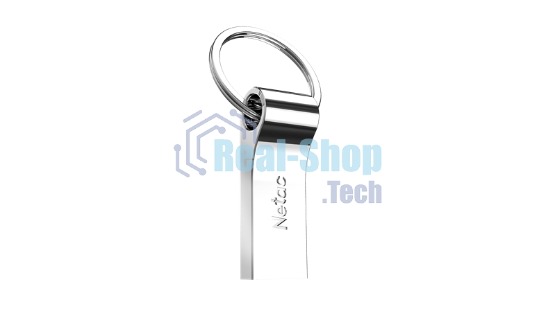 Флешка USB Netac U275 (NT03U275N-064G-20SL), 64Gb, USB 2.0, R/W 50/15, серебристый