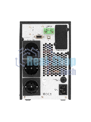 Источник бесперебойного питания On-line ExeGate PowerExpert TL-2000.LCD.AVR.3SH.USB.RS232.SNMP 2000VA/2000W, On-Line, PF=1, LCD, 3*Schuko, RS232, USB, SNMP-slot, встроенные батареи 12V 7.2Ah - 4шт, Tower, металлический корпус, черный