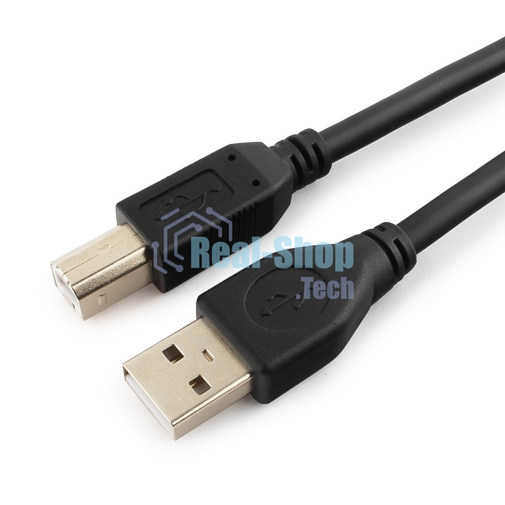 Кабель Gembird USB 2.0 PRO для соед. 3.0м AM/BM позол. контакты, пакет