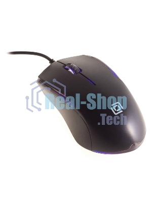 Мышь проводная Oklick 245M черный, 1000 dpi, USB, кнопки - 3