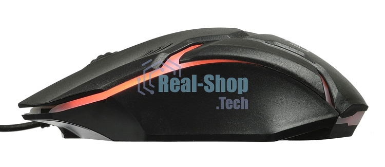 Мышь проводная Oklick 396M INSOMNIA черный, 1000 dpi, USB, кнопки - 3