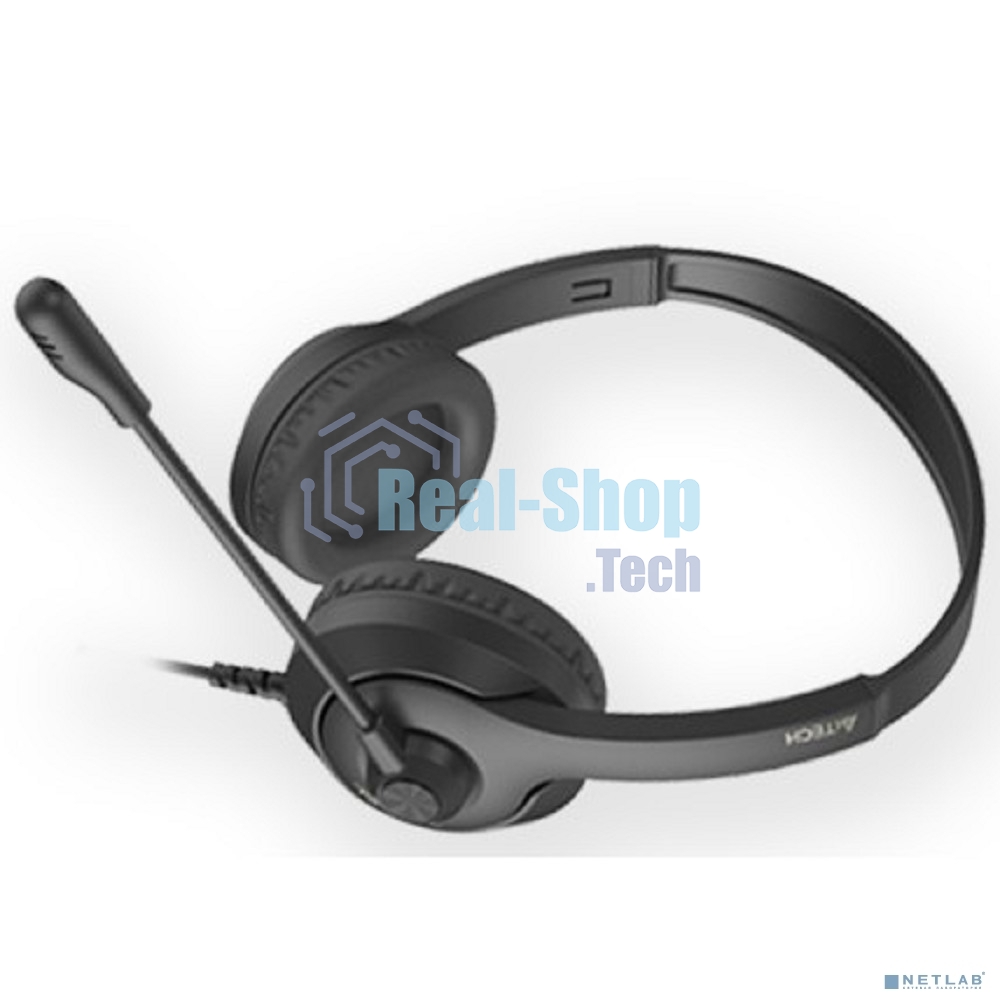 Гарнитура A4Tech Fstyler FH100U чёрный, проводная