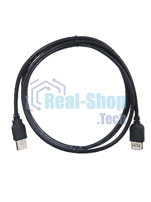 Кабель-удлинитель TELECOM USB2.0 Am-->Af 1,5 м черный TUS6990-1.5M