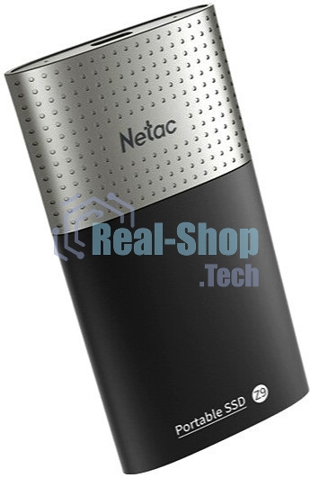 Внешний SSD Netac Z9, 1TB, USB 3.2 Gen 2 Type-C, R/W 550/480, черный