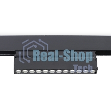 Светильник трековый светодиодный GL4048 BK черный IP20 12W 4200K 48V 24° 223*22*105