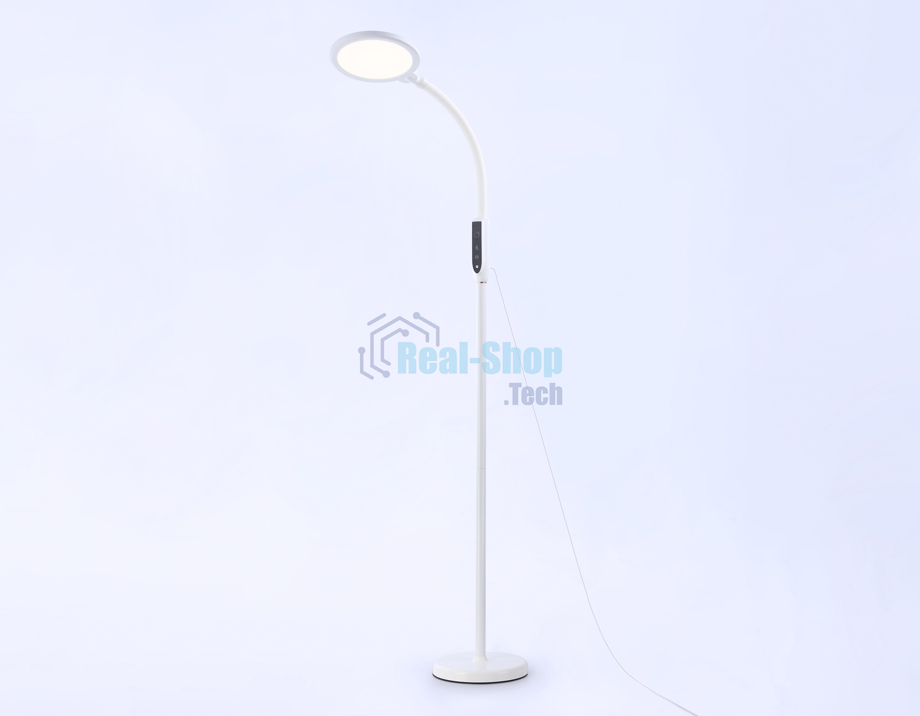 Светильник Ambrella light TR97701 WH белый LED 18W 3000K-6400K 170*230*1650 (ПДУ ИК)