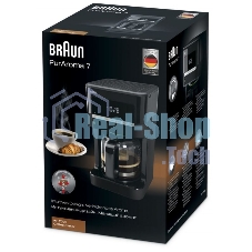 Кофеварка Braun KF7020 BK PurAroma 7