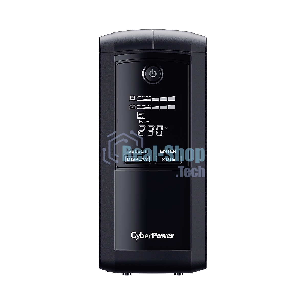 Источник бесперебойного питания CyberPower VP1000ELCD/1000 ВА/550 Вт/USB/RS-232/RJ-11/RJ-45/4 х CEE 7 (евророзетка)