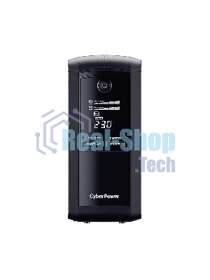 Источник бесперебойного питания CyberPower VP1000ELCD/1000 ВА/550 Вт/USB/RS-232/RJ-11/RJ-45/4 х CEE 7 (евророзетка)