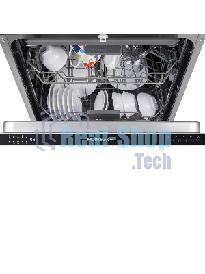 Встраиваемая посудомоечная машина HOMSair DW67M, черный, 59.8 см, 14 компл., 47 дБ, класс A++