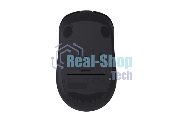 Мышь беспроводная A4Tech Fstyler FG12 черный, 1200 dpi, радиоканал, USB, кнопки - 3