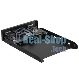 Планка на переднюю панель Gembird FP3.5-USB3-2A2C, USB, 2xUSB-A 3.0 + 2xType-C, 3.5
