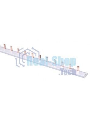 Шина соединительная типа PIN (штырь) 1P до 63А (дл.1м) ШС-101 DEKraft 32030DEK
