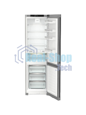 Холодильник Liebherr Pure CNsdc 5703-22 001 серебристый SmartSteel двухкамерный 266/94л морозилка снизу