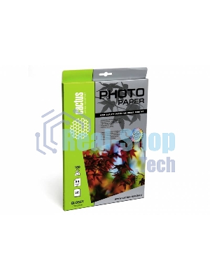 Фотобумага Cactus CS-GA418050 A4/180г/м2/50л. глянцевая для струйной печати