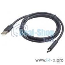 Кабель USB Cablexpert CCP-USB2-AMCM-1M, USB2.0 AM/USB3.1 Type-C, 1м, пакет