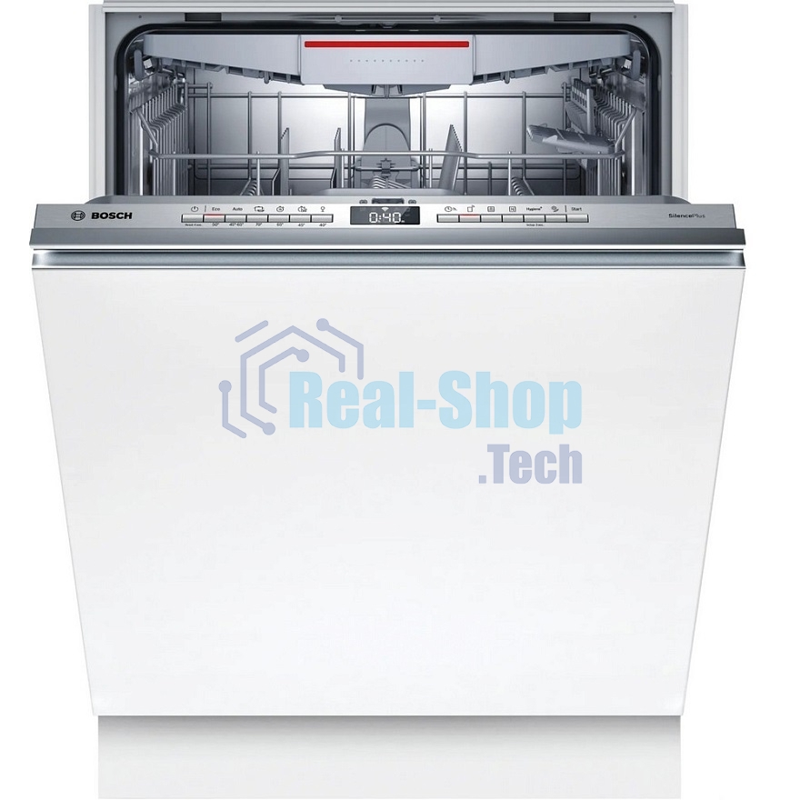 Встраиваемая посудомоечная машина Bosch SPV4HMX65Q, серебристый, 45 см, 10 компл., 45 дБ, класс A+