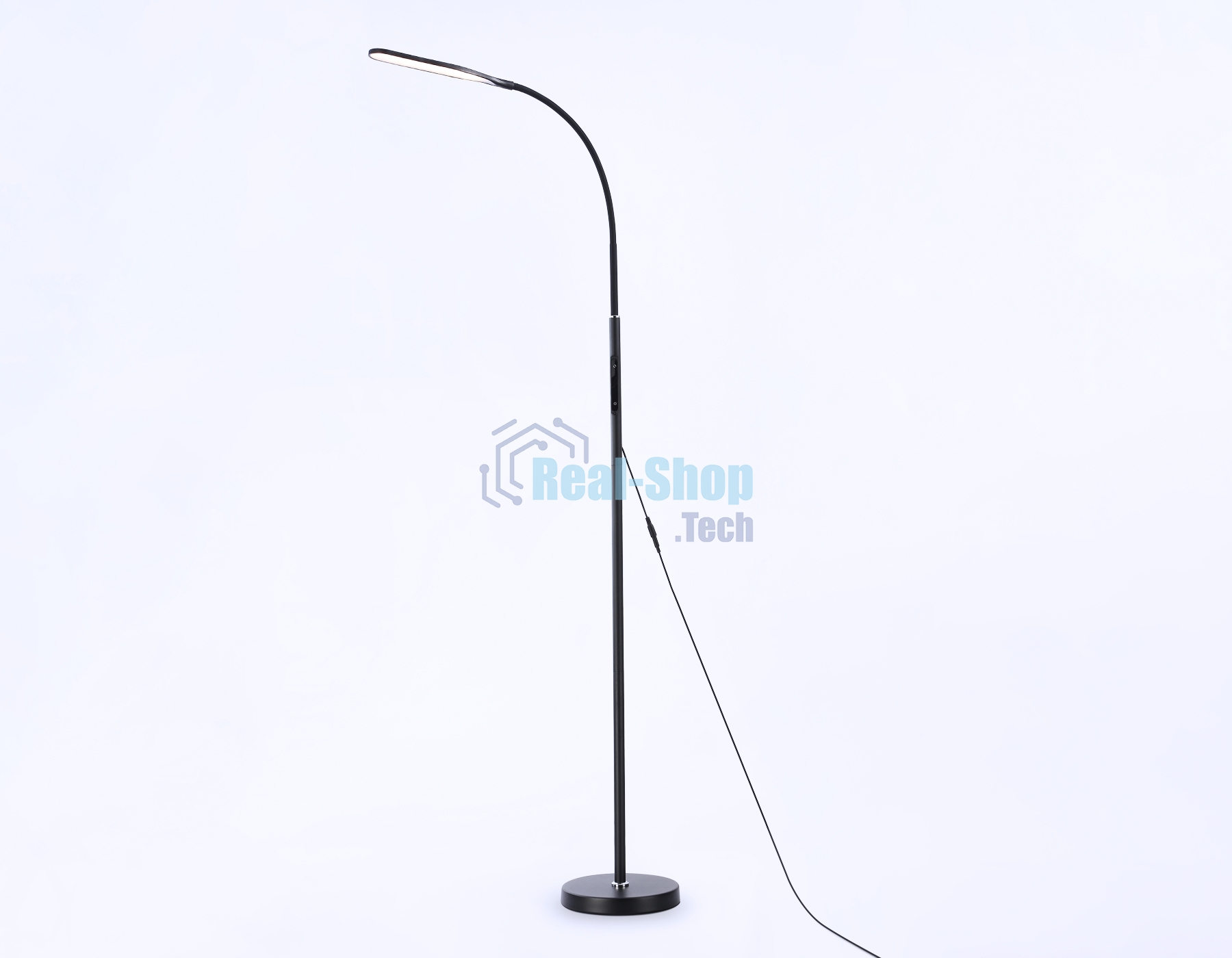 Светильник Ambrella light TR97706 BK черный LED 12W 3000K-6400K 250*190*1770 (ПДУ РАДИО 2.4G)