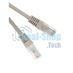 Патч-корд литой Aopen/Qust UTP cat.5е 30м серый
