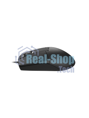 Мышь проводная A4Tech OP-330S черный, 1200 dpi, USB, кнопки - 3