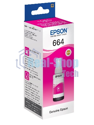 Чернила Epson L100/110/200/210/300/355/550/555 (O) C13T66434A, magenta, 70ml