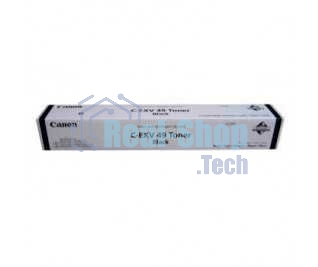 Картридж лазерный Canon C-EXV49BK (8524B002) черный (36 000 стр) для Canon imageRUNNER ADVANCE серий C3300, C3500, DX C3700, DX C3800