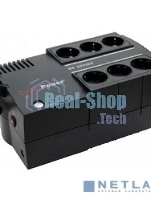 Источник бесперебойного питания CyberPower BS650E/650 ВА/390 Вт/8 х CEE 7 (евророзетка)