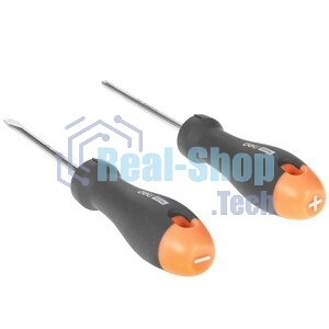 Набор отверток Deli Home Series HT1002 2шт SL5x100+PH1x100 Эксклюзивный дизайн. Рукоятка из высококачественного софттач пластика