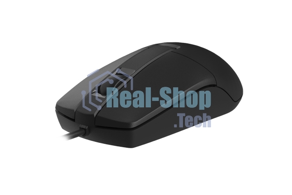 Мышь проводная A4Tech OP-330S черный, 1200 dpi, USB, кнопки - 3