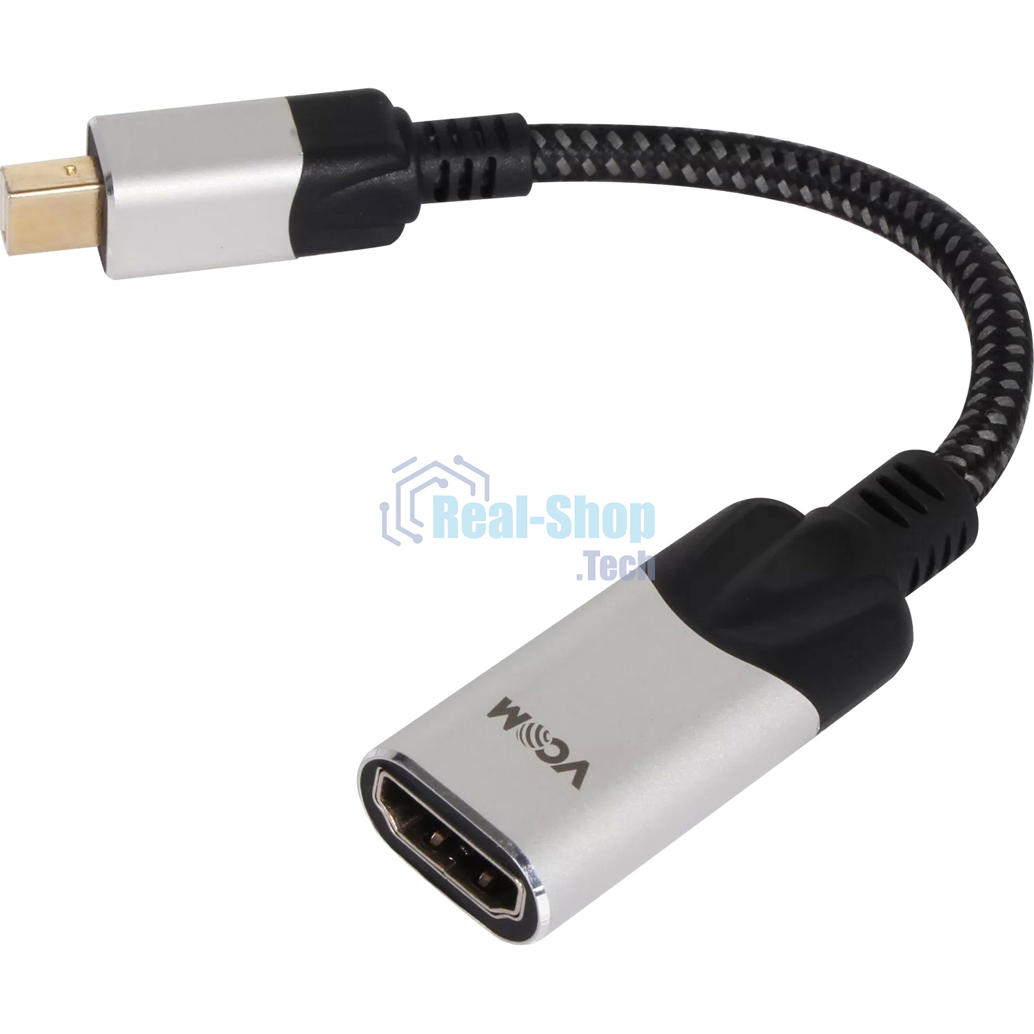 Адаптер miniDisplayPort(M) ---> HDMI(F) 0.15m 4K@60Hz VCOM