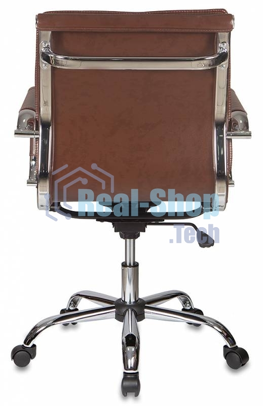 Кресло Бюрократ CH-993-Low/Brown коричневый, экокожа