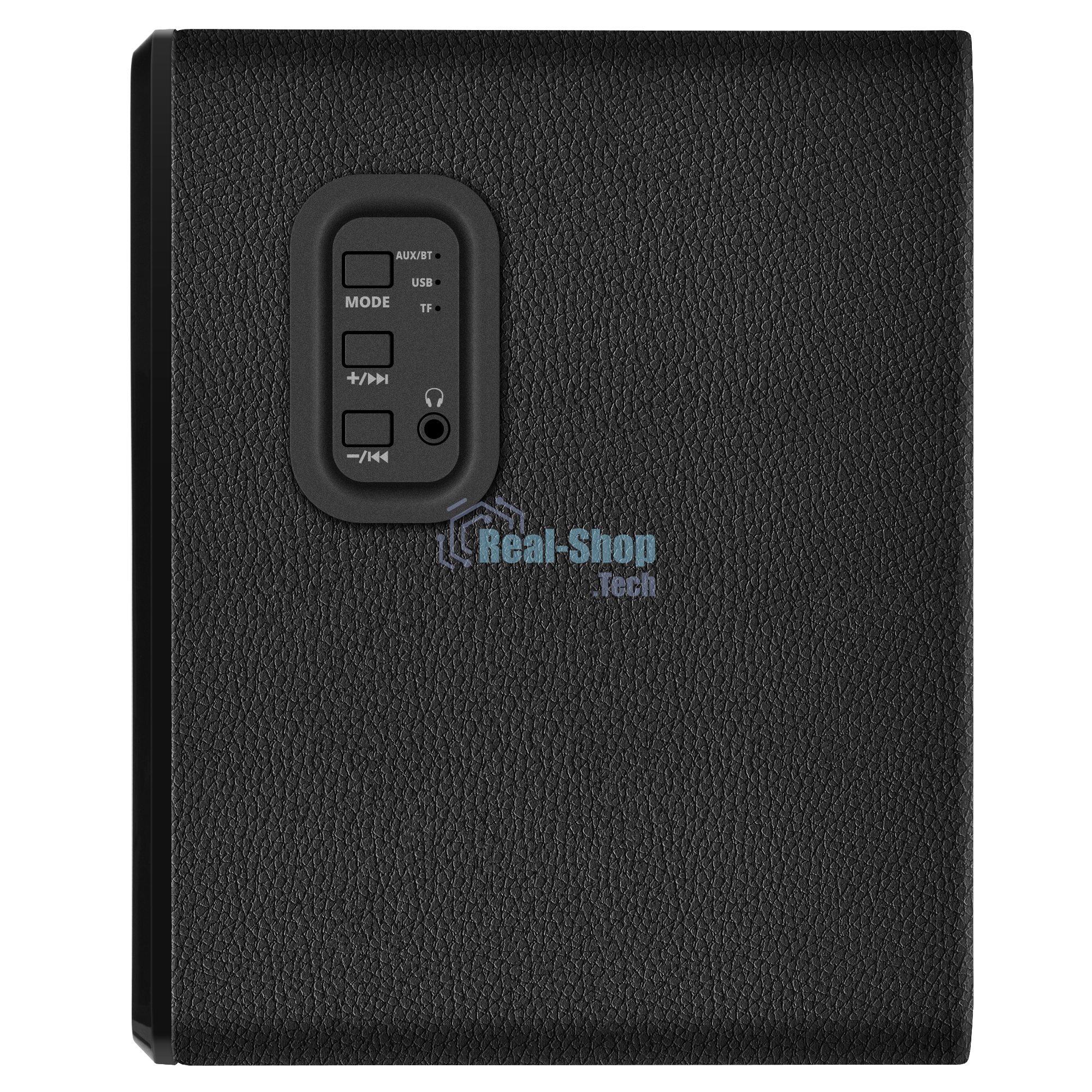 Акустическая система SVEN SPS-730 2.0 черные (2x25Вт, экокожа, USB/SD, пульт ДУ, Bluetooth)