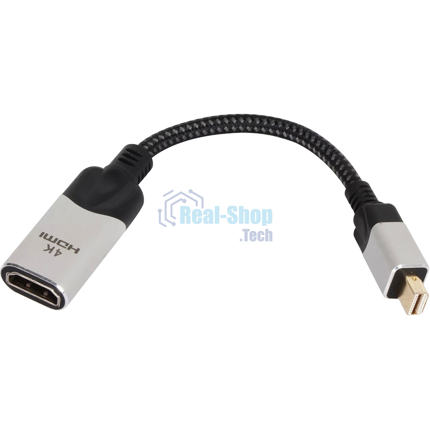 Адаптер miniDisplayPort(M) ---> HDMI(F) 0.15m 4K@60Hz VCOM