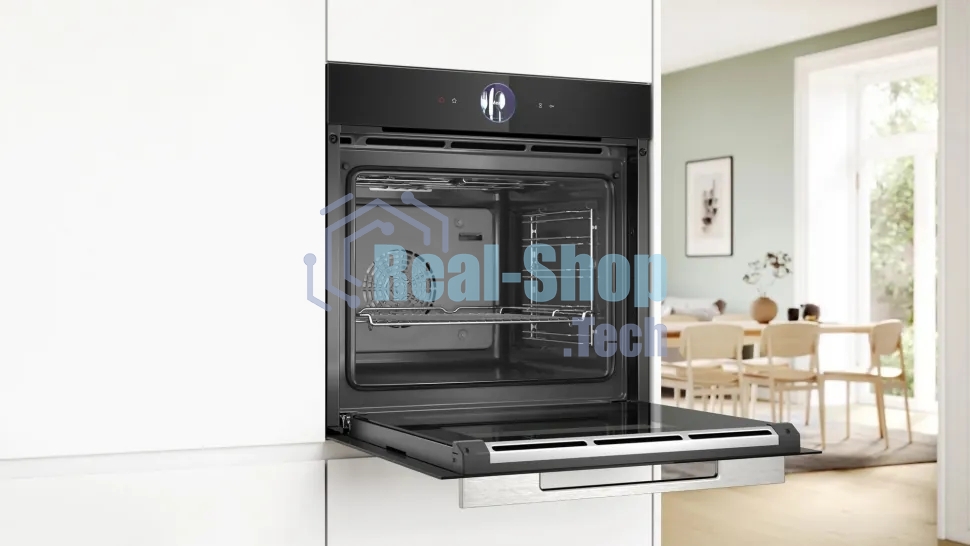 Духовой шкаф электрический Bosch HBG7361B1 черный