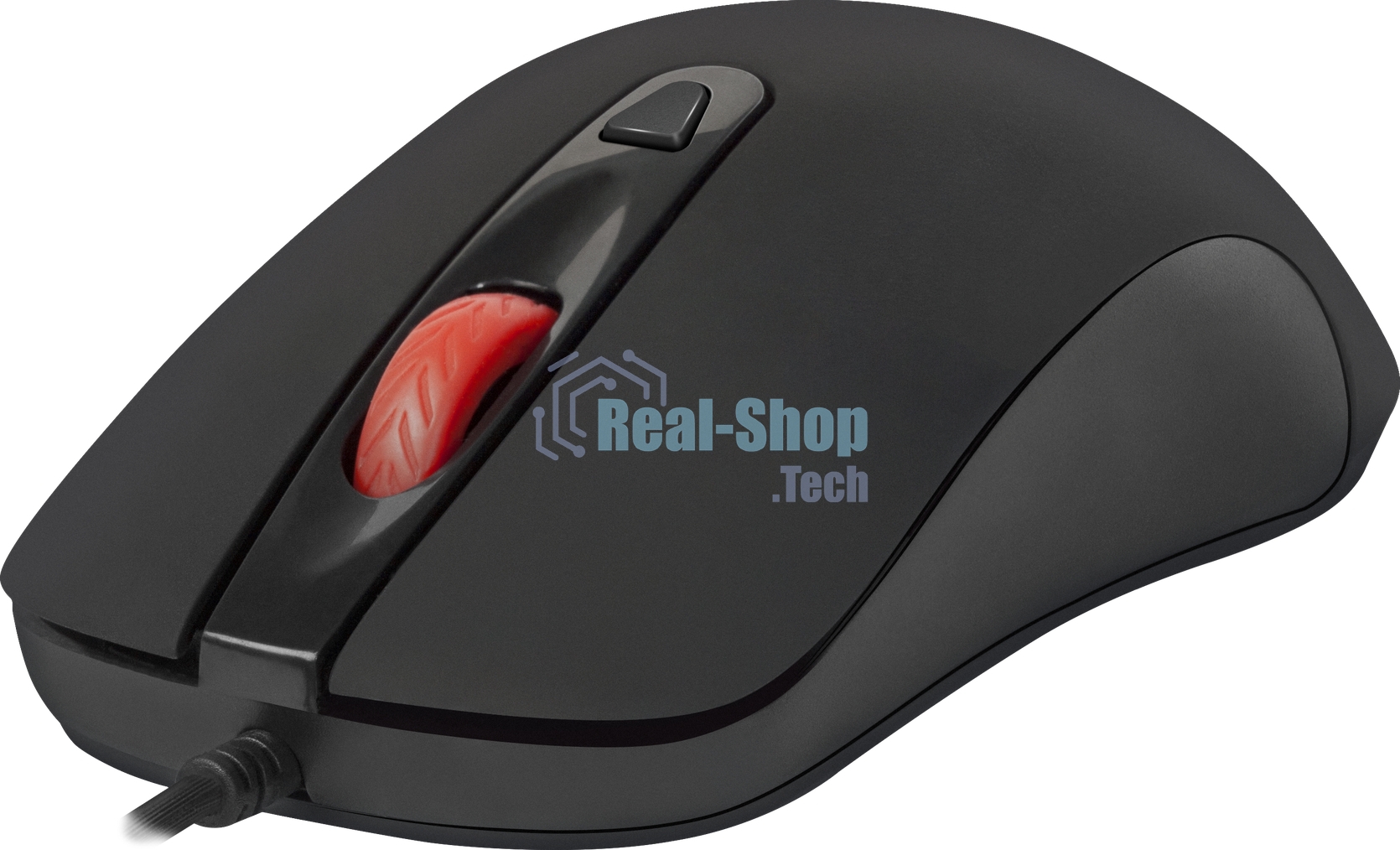 Мышь проводная Defender Ultra Classic MB-280 черный, 1200 dpi, USB, кнопки - 4