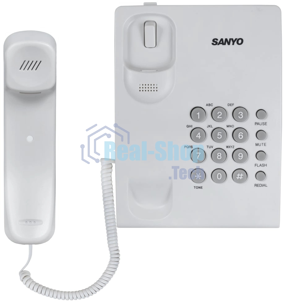 Телефон проводной SANYO RA-S204W белый