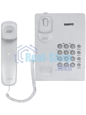 Телефон проводной SANYO RA-S204W белый