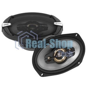 Колонки автомобильные JVC CS-DR695HP 4Ом 15x23см (6x9дюйм) (ком.:2кол.) коаксиальные пятиполосные